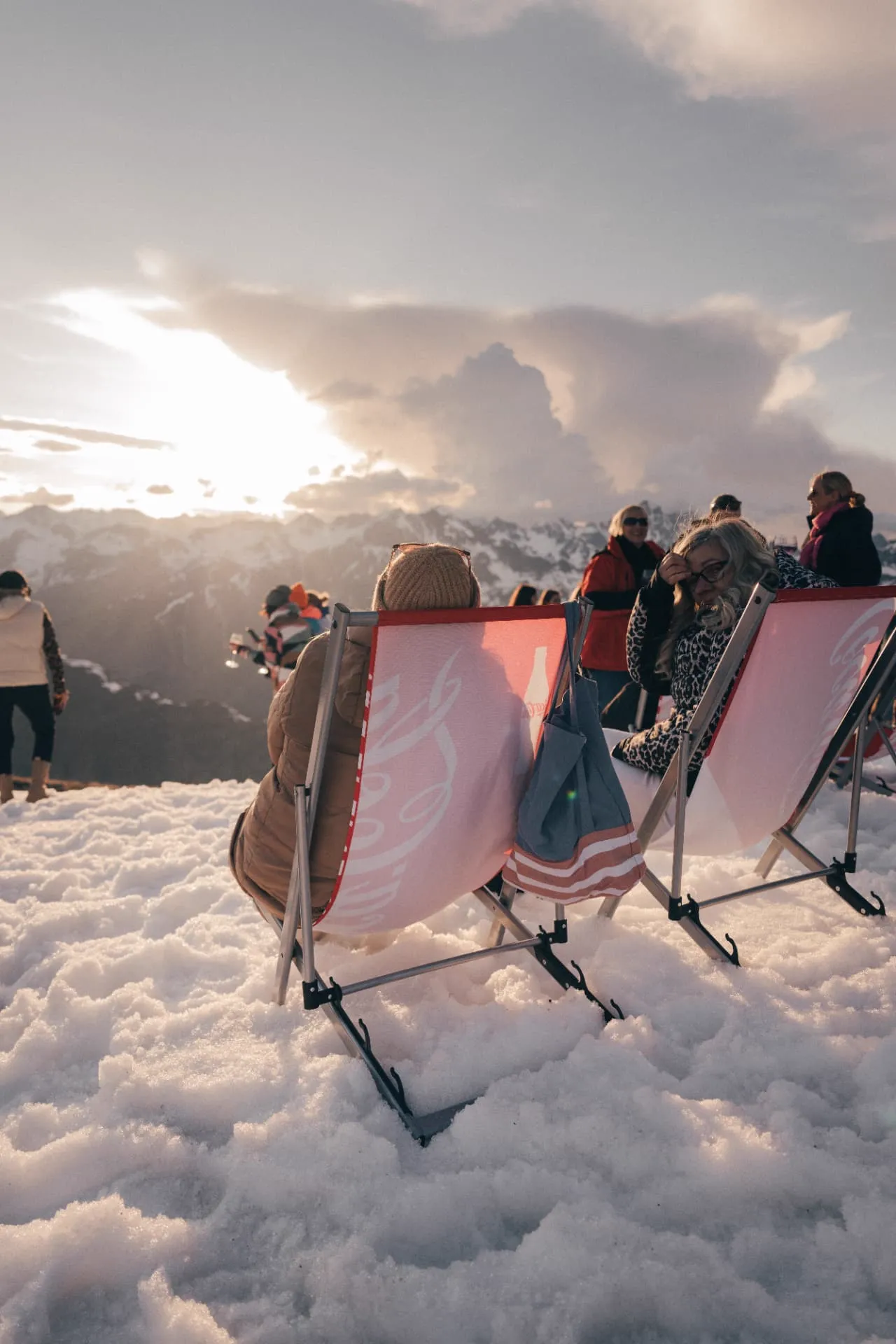 Ischgl Sundowner am Berg